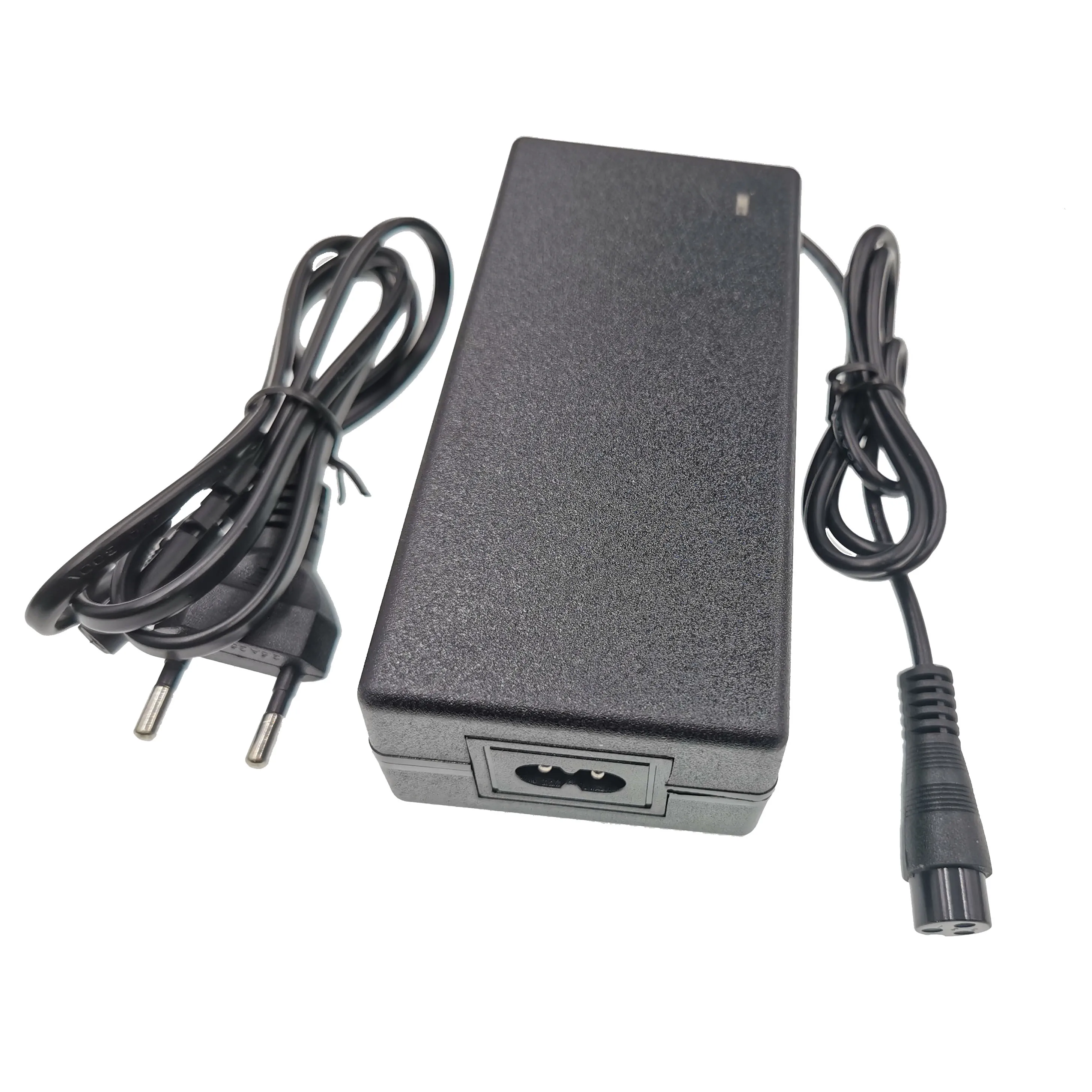 67.2V 2A Li-ion Battery Charger for 60V 16S Battery Pack with GX16 3P(1+,2-) Connector