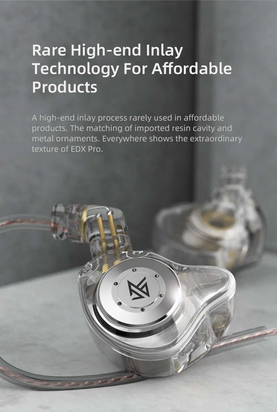 KZ EDX pro Earphones Bass In Ear Monitor Headphones Sport Noise Cancelling HIFI Headset New Arrival!