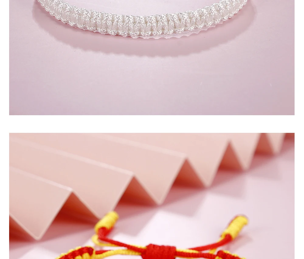 Braided Red String Bracelets & Bangles Tibetan Buddhist Adjustable Knot Handmade Bracelet Wrist Jewelry Gifts For Love Good Luck