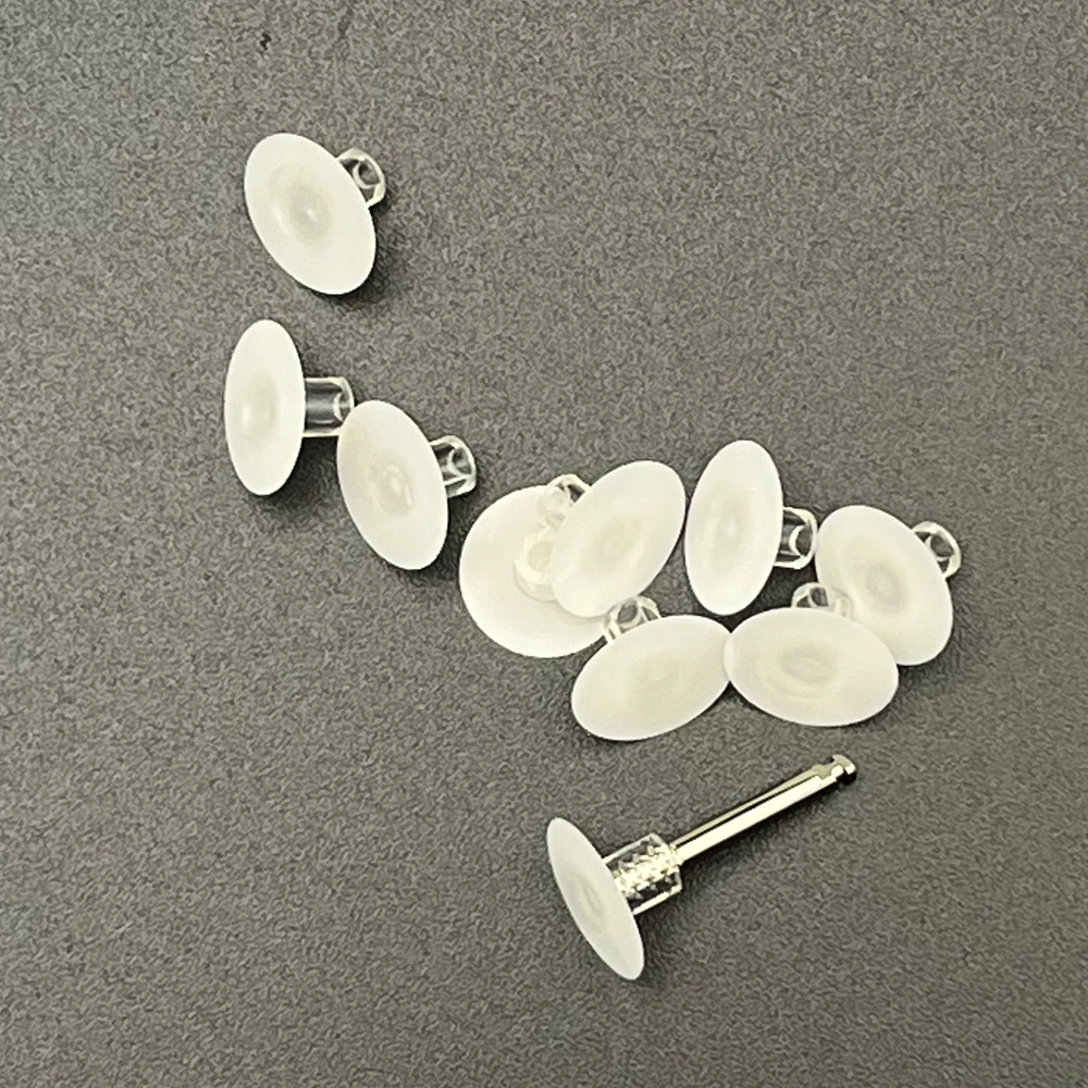 AG 40pcs Dental Polishing Stem discs Composite Finishing Disc + 4pcs Mandrel
