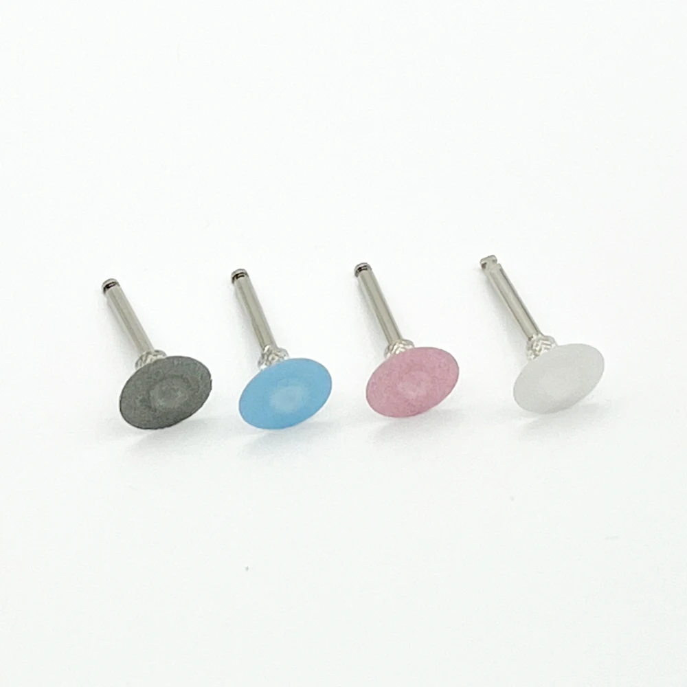 AG 40pcs Dental Polishing Stem discs Composite Finishing Disc + 4pcs Mandrel