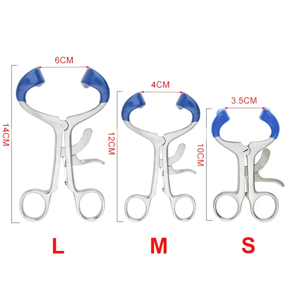 AG Dental Mouth Retractor Stainless Steel Molt Gag Surgical Instruments Dental Mouth Retractor Orthodontic Opener Dental tools