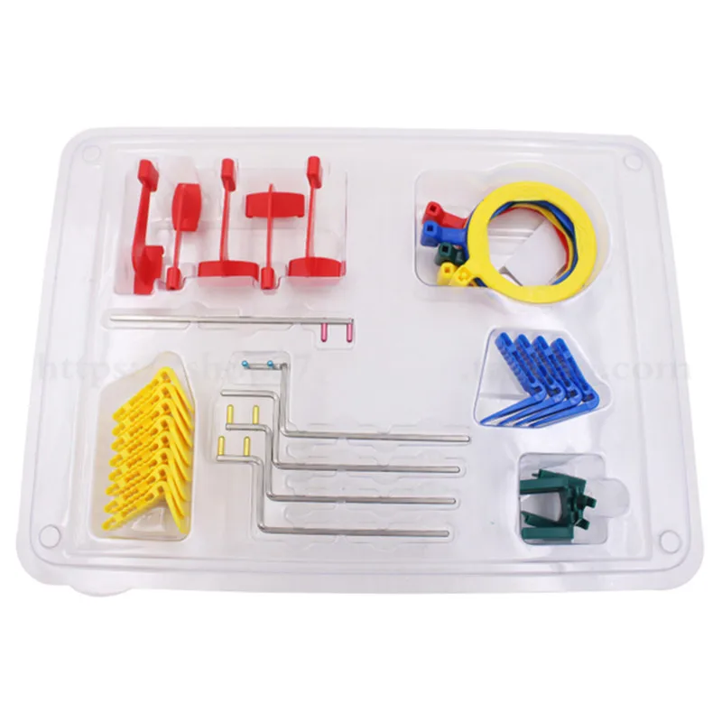 1 Set Dental X-Ray Film Positioning System Dental Lab Film X-Ray Position Kit Positioner Holder Locator Dentist Tools Instrument