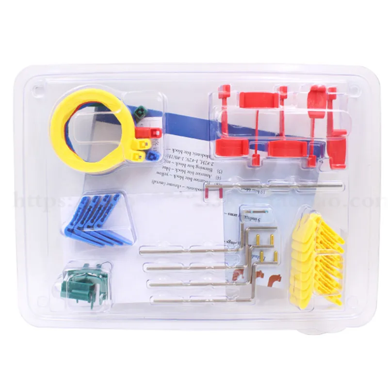 1 Set Dental X-Ray Film Positioning System Dental Lab Film X-Ray Position Kit Positioner Holder Locator Dentist Tools Instrument
