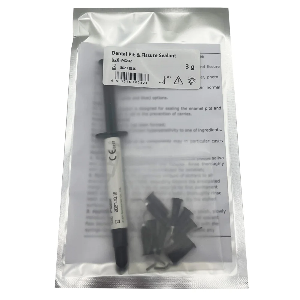 AG 1PCS Dental Materials Fissure Sealant Photocuring Oral Specific Sealant Laboratory Accessories Surface Coating Resin Sealing