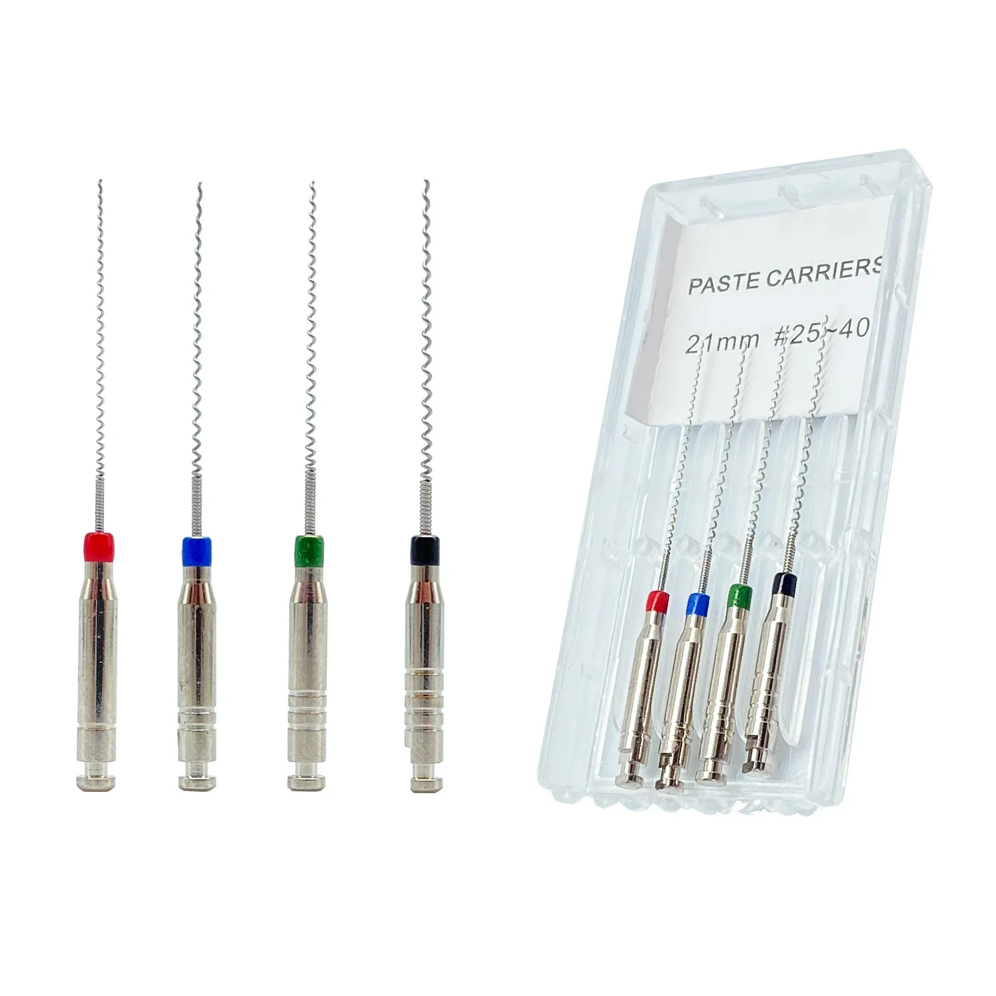 AG 20Box 21/25mm Dental Lentulo Paste Carriers Endodontic Reamers Drill Burs Endo Files Dentist Materials Instrument