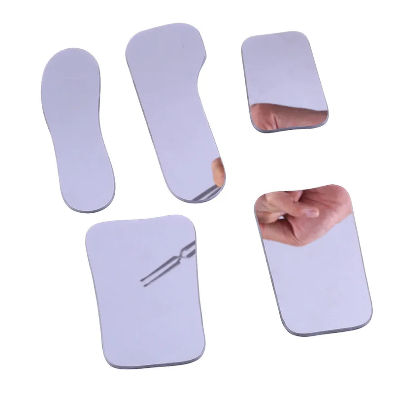 5 PCS/SET Dental Orthodontic Mirror Photography Double-Sided Mirrors Dental Tools Glass Material Dentistry Reflector Intra Oral