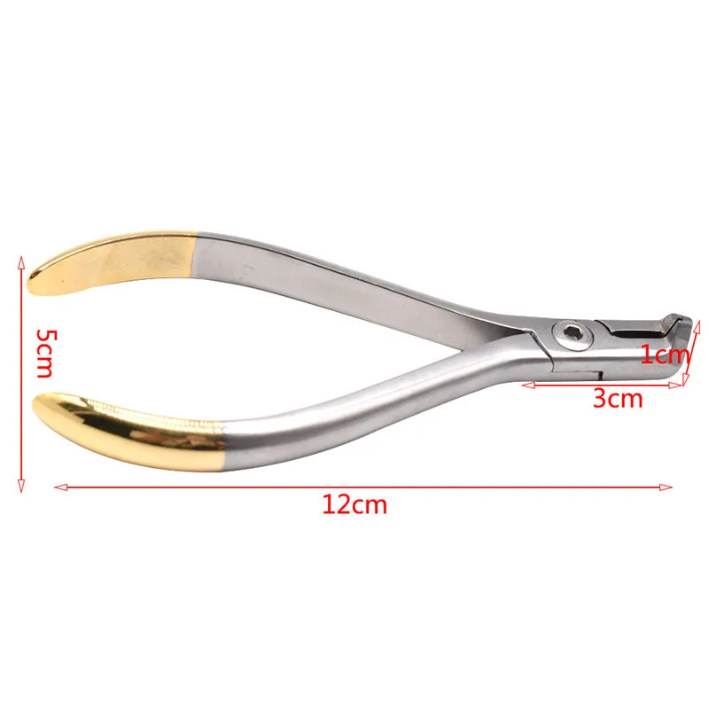 Dental Distal End Cutter Plier Wire Cutting Plier Dentist Forceps Stainless Steel Wire Filament Cutter Orthodontic Tools