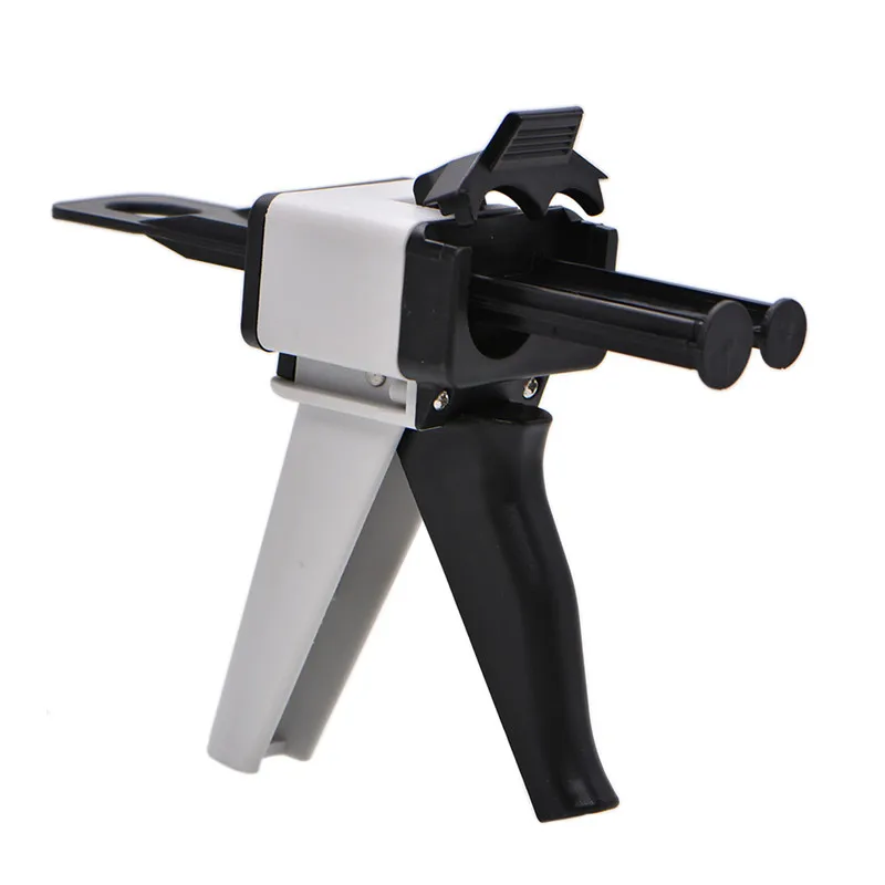 Dental Impression Gun Mixing Dispensing Universal Dispenser Gun 1:1/1:2 Silicon Rubber Dispenser Gun 10:1 Dentist Tools