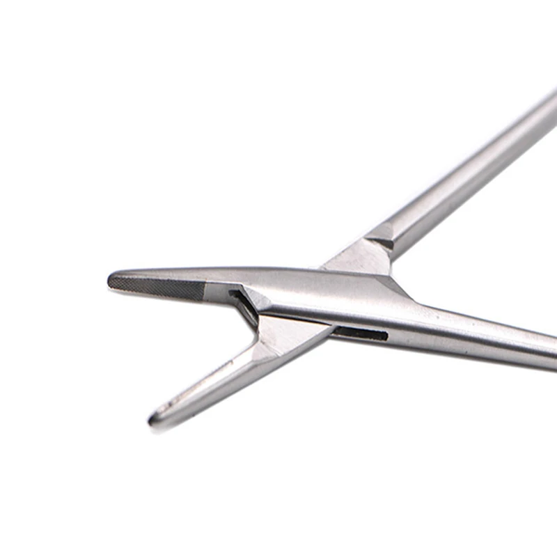 Dental Needle Holder Pliers with TC Head 12.5cm Length German Reusable Stainless Steel Orthodontic Forceps Surgical Instrument