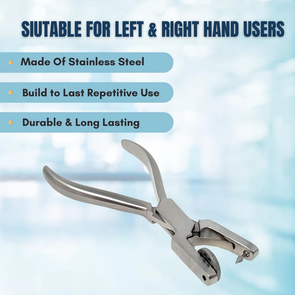 AG Dentistry Dam Hole Punch Pliers For Dentist Clinic Perforator Rubber Orthodontic Dental Tools