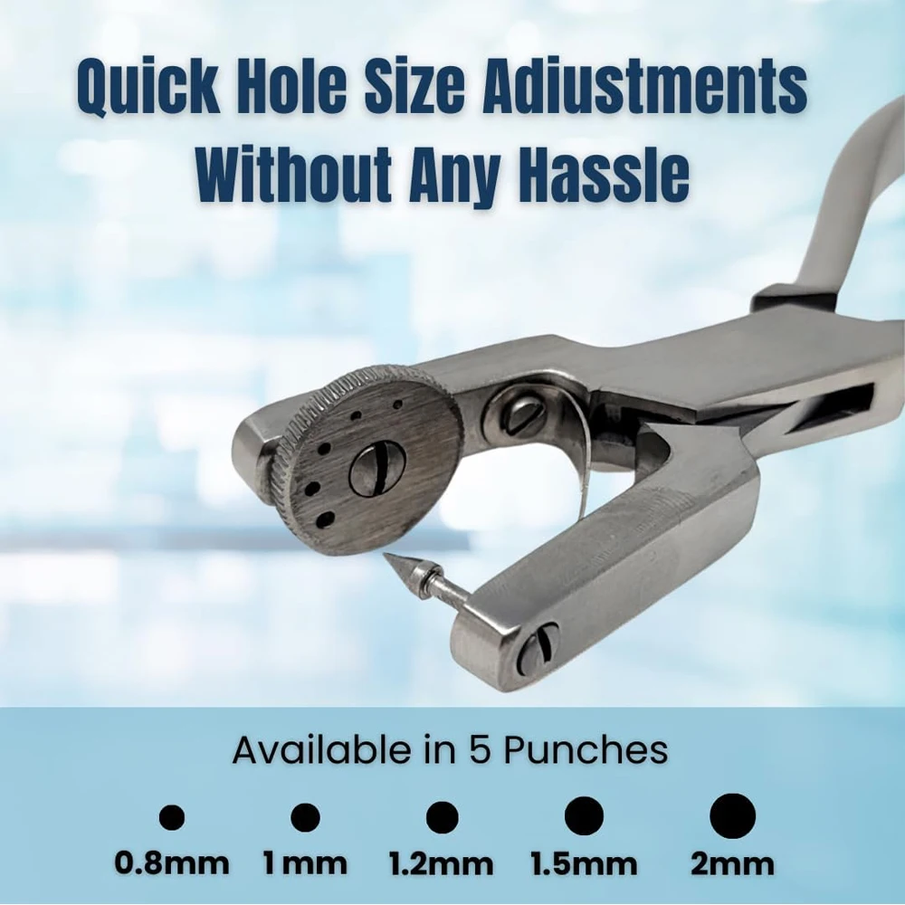 AG Dentistry Dam Hole Punch Pliers For Dentist Clinic Perforator Rubber Orthodontic Dental Tools