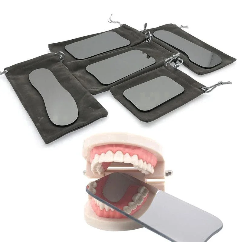AG Dental Orthodontic Mirror Photography Double-Sided Mirrors Dental Tools Glass Material Dentistry Reflector Intra Oral