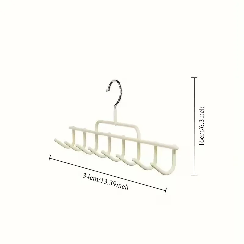 1pc New Hat Rack Instagram-Style Cap Organizer with Hanging Hooks, Fits 8 Tall Caps for Dorm Closet Wall Mounted Baseball