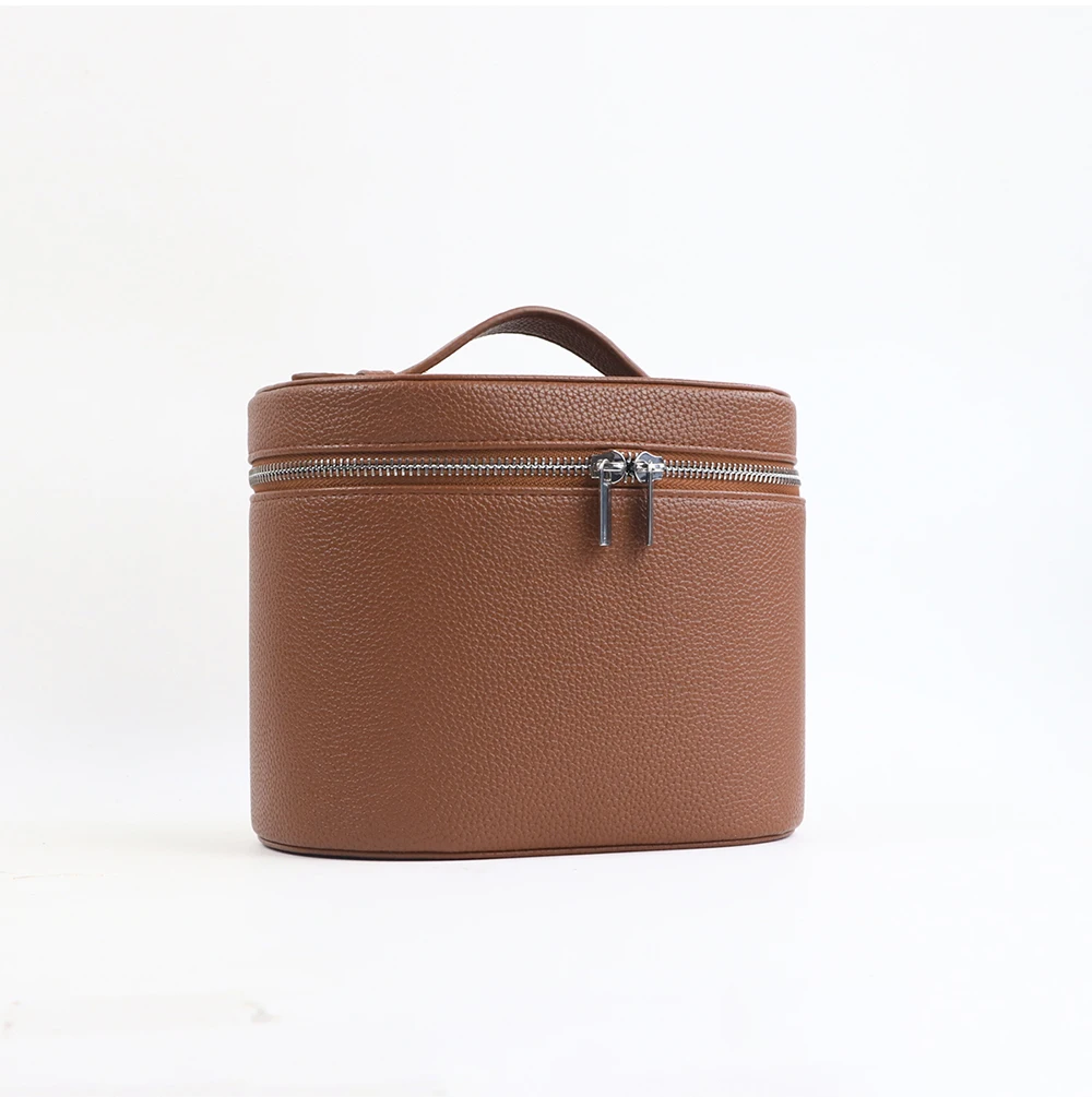Customizable Names and Letters, Travel Portable Cosmetic Bag Large-capacity PU Leather Cosmetic Box with Internal Storage Box,