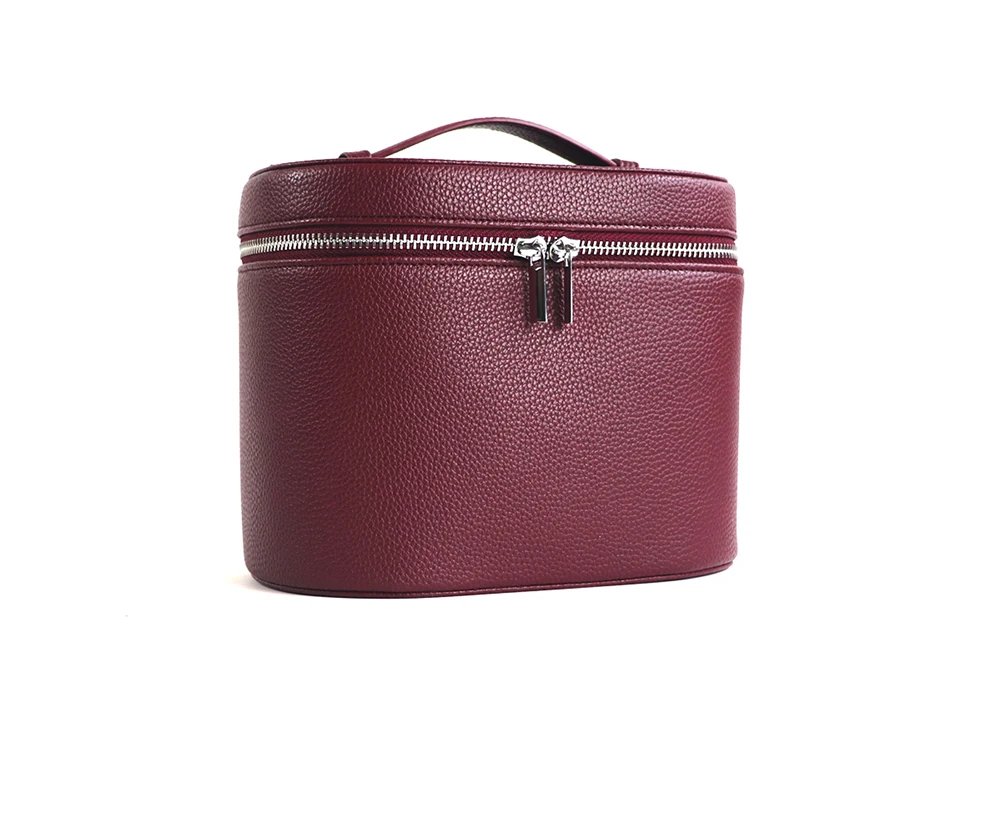 Customizable Names and Letters, Travel Portable Cosmetic Bag Large-capacity PU Leather Cosmetic Box with Internal Storage Box,