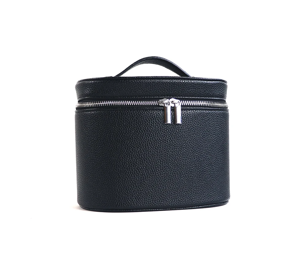Customizable Names and Letters, Travel Portable Cosmetic Bag Large-capacity PU Leather Cosmetic Box with Internal Storage Box,