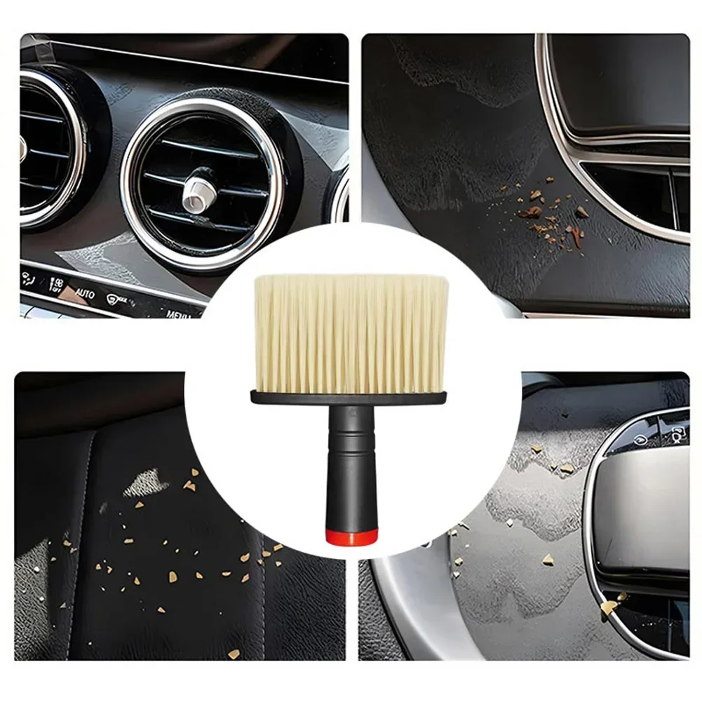 Car Wash Brush Dust Remover Car Air Conditioner Outlet Dust Removal Brush Soft Bristles Brushes for Car Cleaning Tools