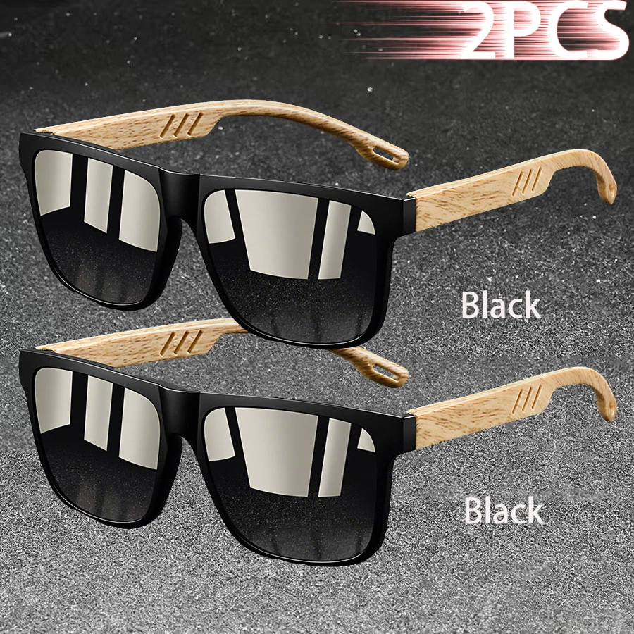 Fashion Vintage Square Square Frame Sunglasses Men Women Fishing Driving Man Luxury Brand Designer Sun Glasses  Eyewear