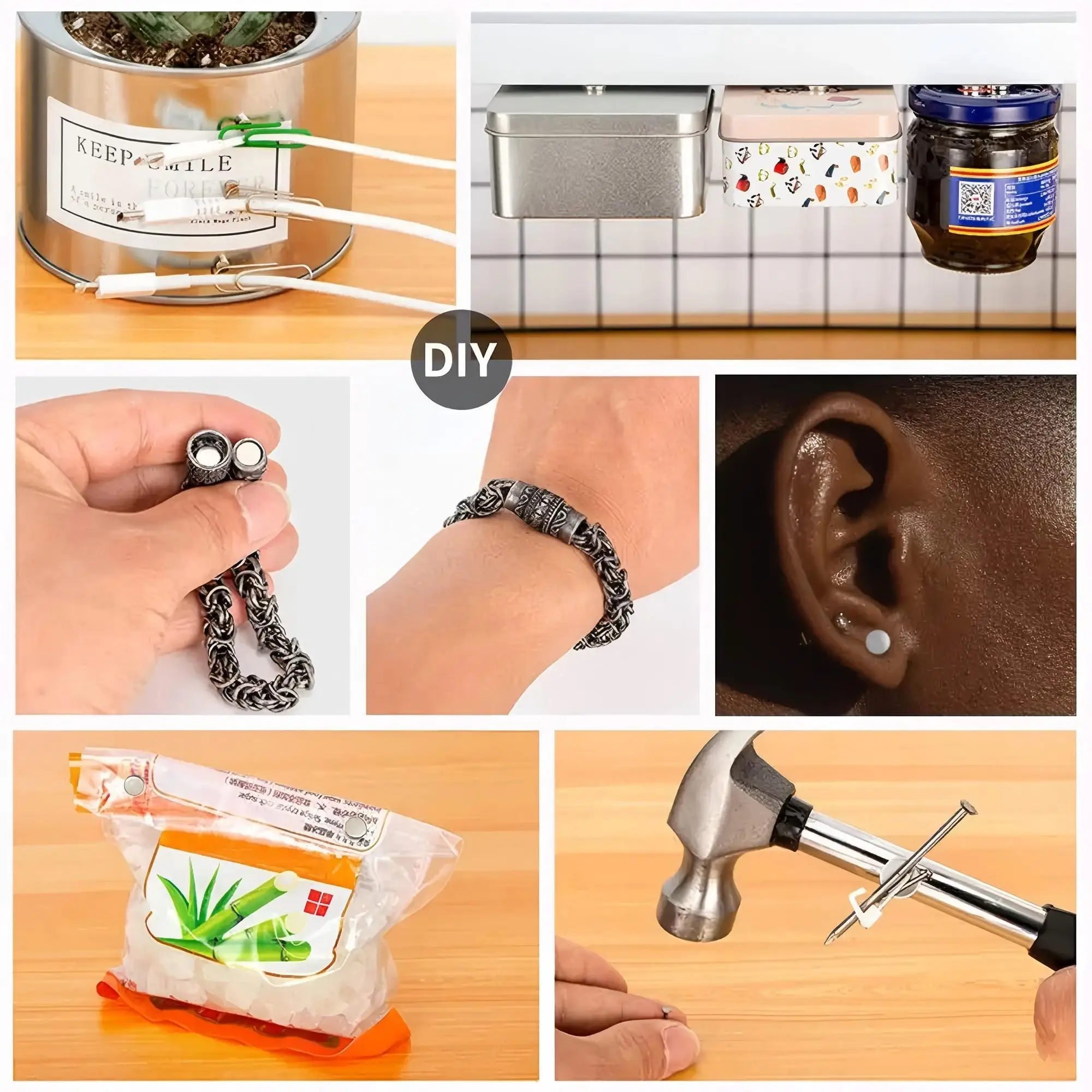 Super Powerful Magnet Strong Magnet Round Small Magnet for Decoration, Fridge, DIY, Office, 3x1,3x2,4x1,4x2,5x2,5x3,6x2,8x2,10x2