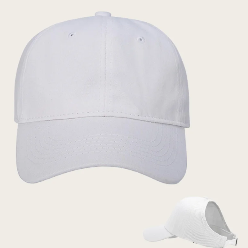 Embroidered baseball cap with goose pattern for men and women, casual and fashionable city style duckbill cap