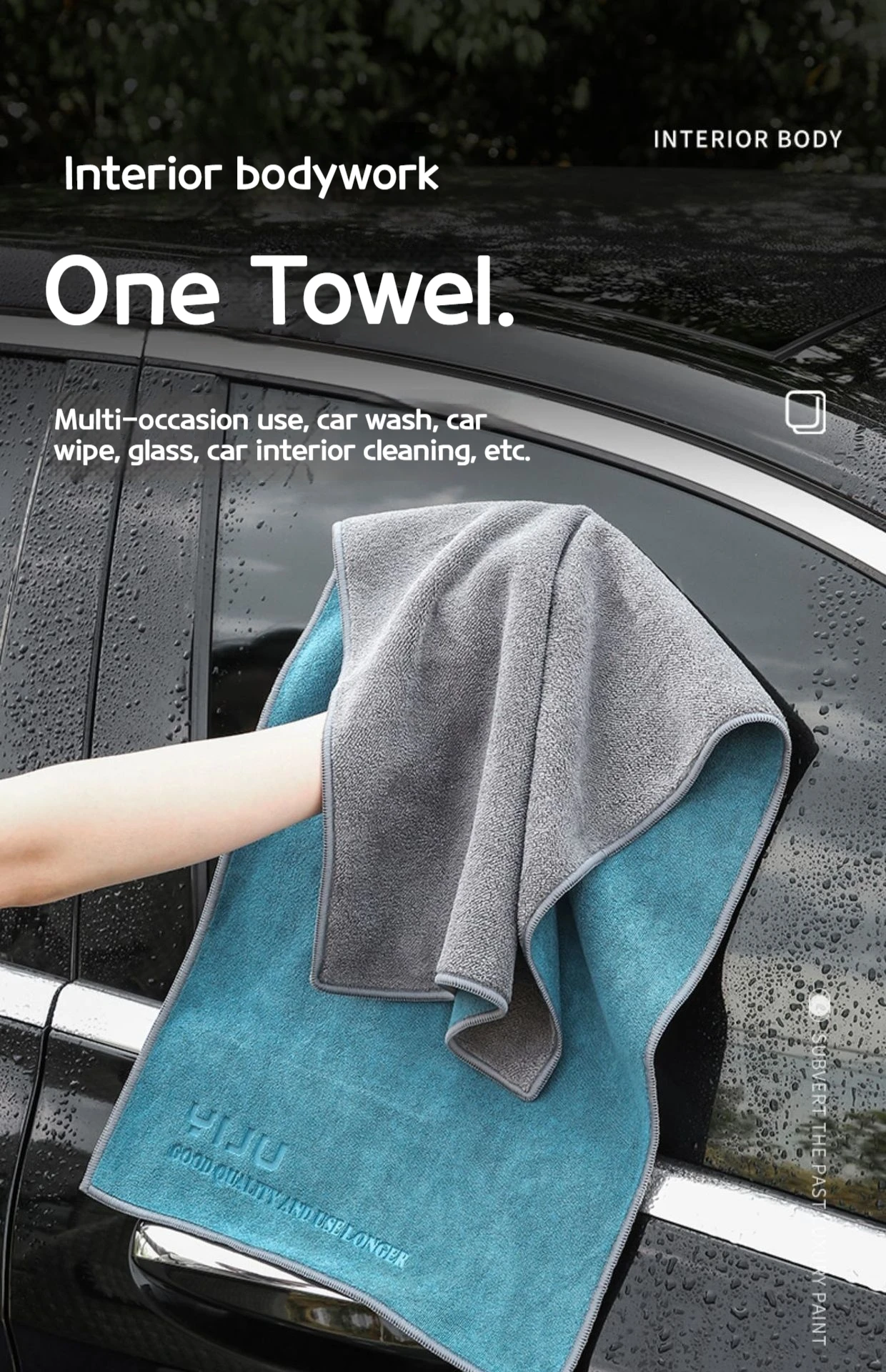 75X35cm Microfiber Car WashIing Towel Lint-Free Car Cleaning Towels Tools Ultra-Soft Drying Cloth Car Detailing Washing Supplies