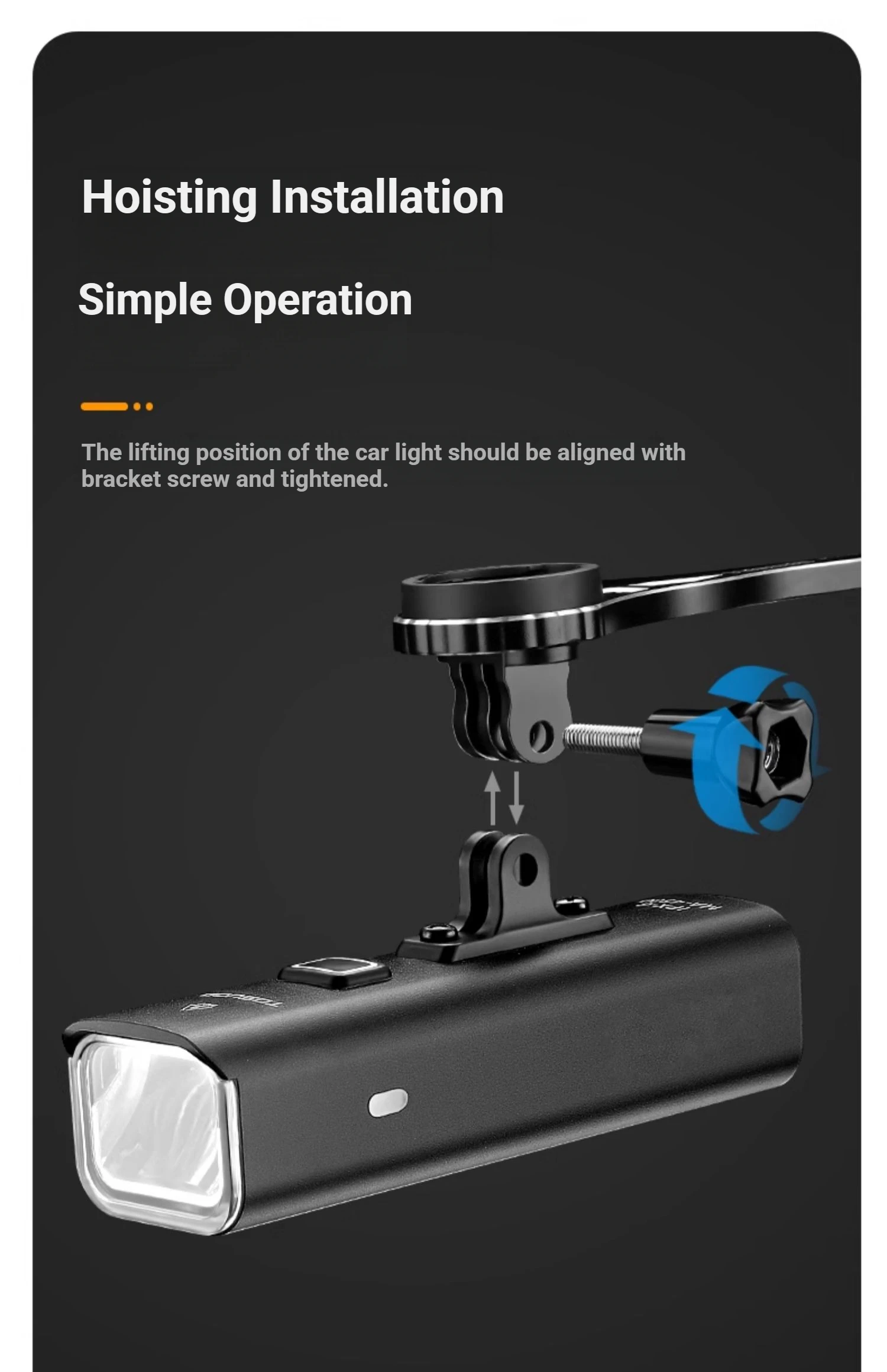 TOSUOD Bicycle Front Light 1500 Lumens 4800mAh Bike Light Splash Resistant Water USB Charging Cycling Lamp Accessories