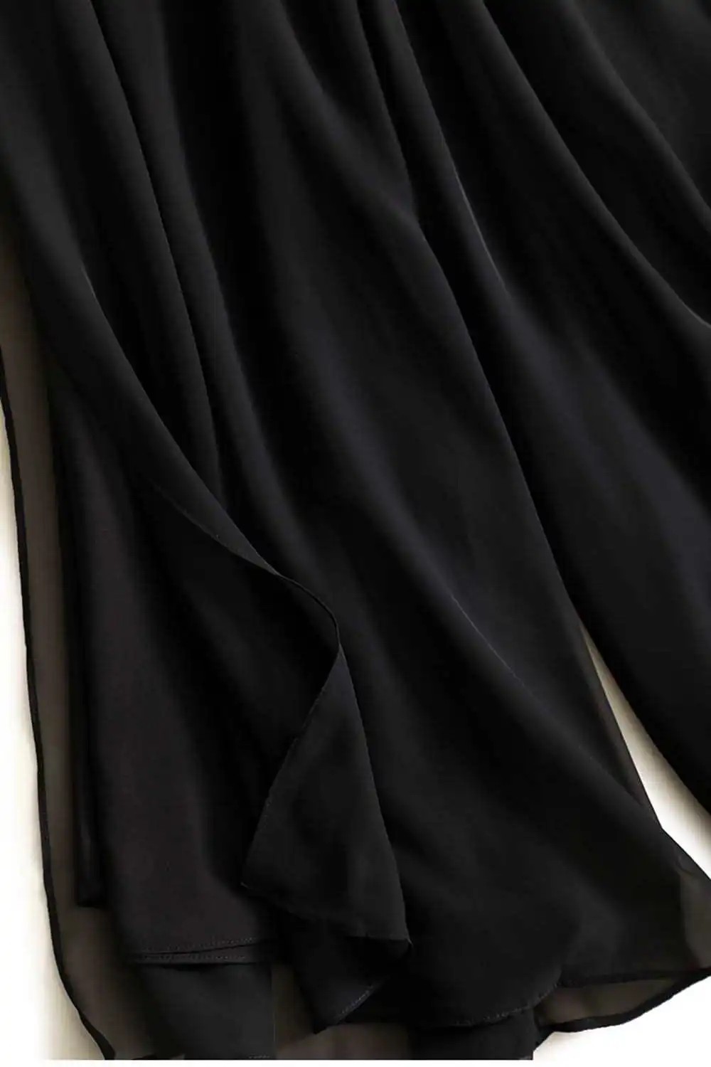 Vintage Women's Wide-Leg Pants High-Waisted Skirt Pants Loose Casual Straight-leg Pants Summer Chinese Style Women's Trousers