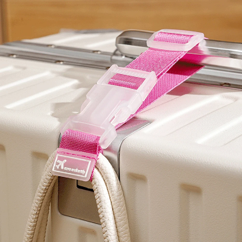 Travel Luggage Carrying Clip Straps Portable Preventings Baggages Shifting Suitcase Holdalls Straps For Business Trip Backpack