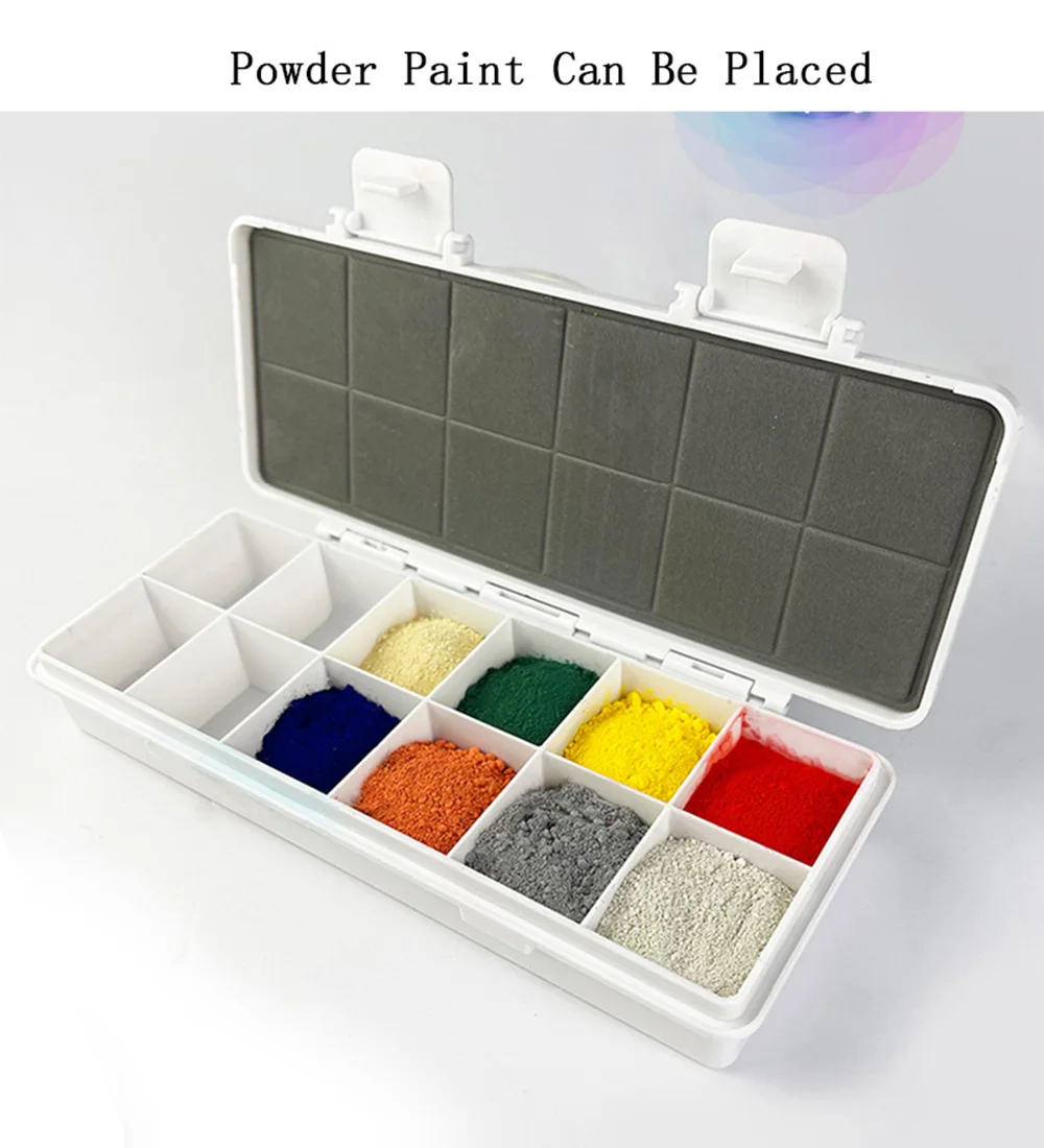 Sealed Moisturizing Paint Box 12/24/36 Grid Oil Pigment Organizer Watercolor Palette Acrylic Paints Storage Art Supplies
