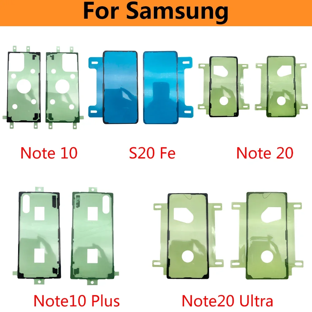 Adhesive Sticker Back Housing Battery Cover Glue Tap For Samsung Note 10 S20 Fe S20 Plus Ultra A505 A3 A5 A7 2017 A320 A520 A720
