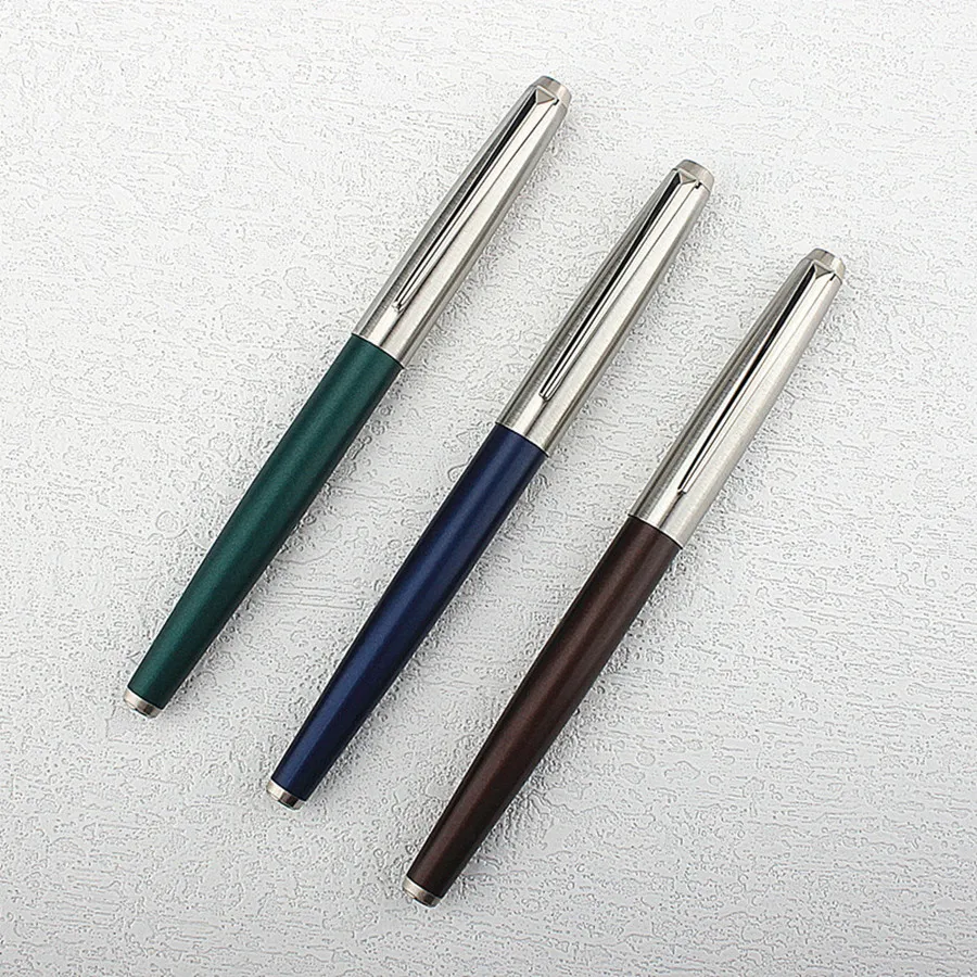 Luxury 5092 Rotating Cover Metal Fountain Pen Color Series Extra Fine Nib 0.38 Mm Elegant Excellent Business Office Gift Pen