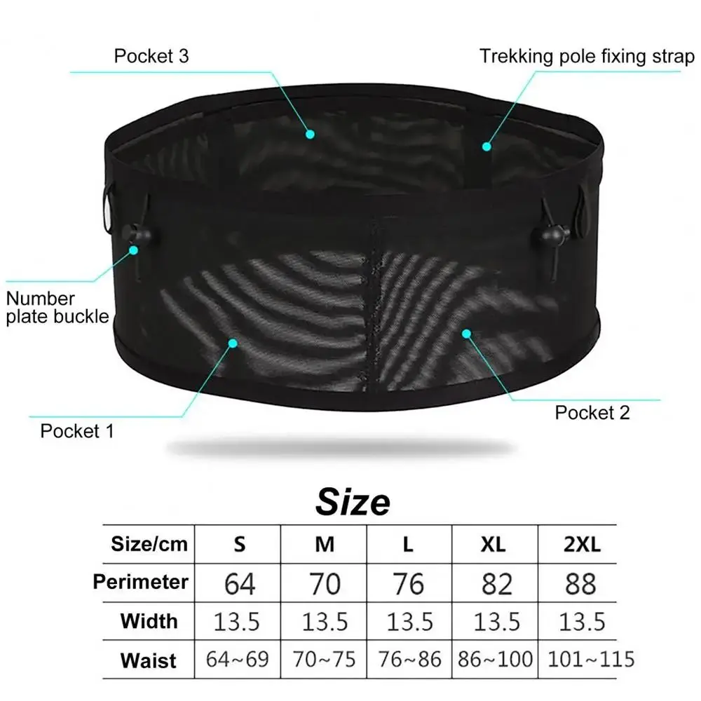 Running Waist Bag Sports Belt Pouch Phone Case Men Women  Pouch Outdoor GymSport Bags Running Belt Waist Pack For Cycle
