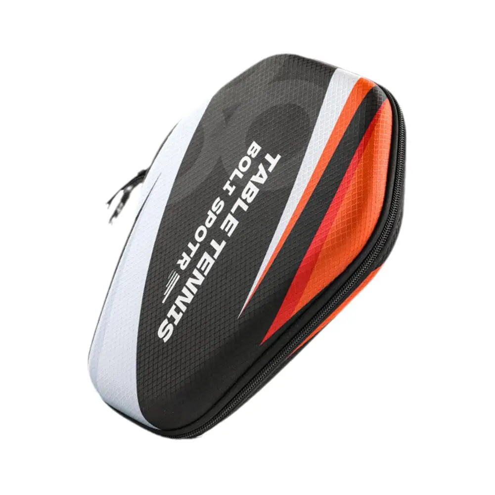 New Table Tennis Racket Bags EVA Hard Shell Waterproof With Bag Case Strap Box Table Dustproof Paddles Hand Tennis Storage