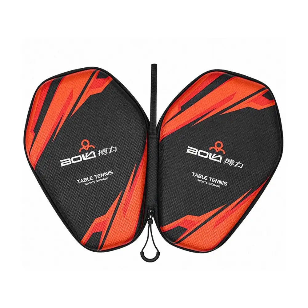 New Table Tennis Racket Bags EVA Hard Shell Waterproof With Bag Case Strap Box Table Dustproof Paddles Hand Tennis Storage