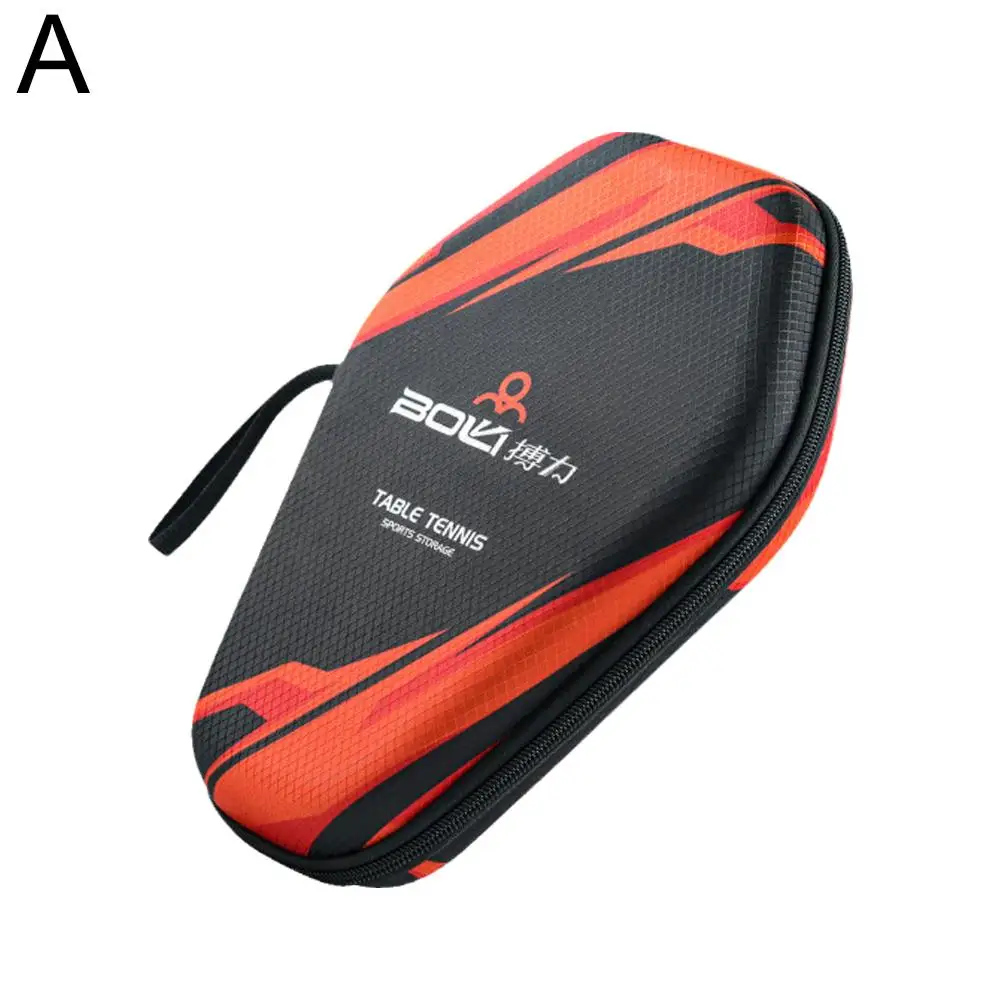 New Table Tennis Racket Bags EVA Hard Shell Waterproof With Bag Case Strap Box Table Dustproof Paddles Hand Tennis Storage
