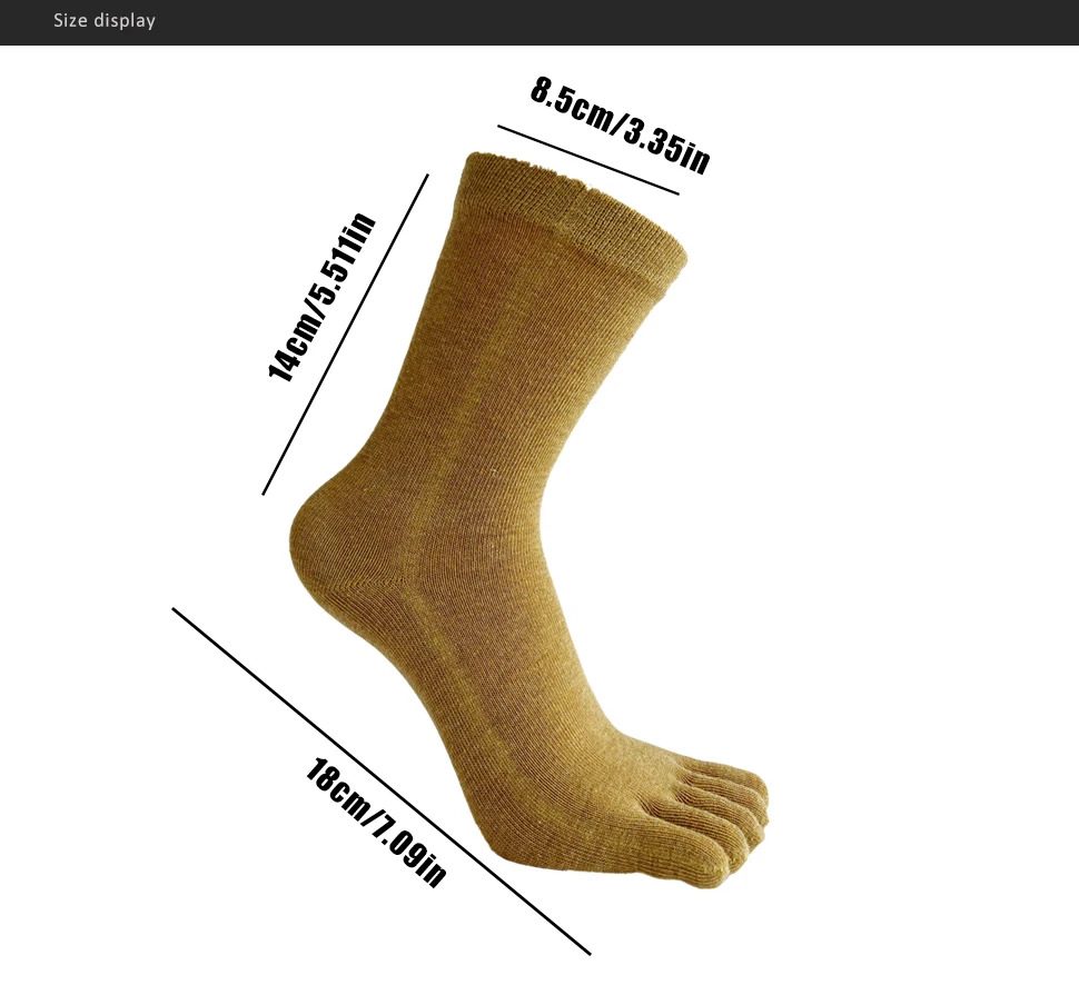 5 Pairs Cotton 5 Finger Short Socks For Woman Girl Solid Sweat-Absorbing Breathable Soft Elastic Harajuku Toe Socks 4 Seasons