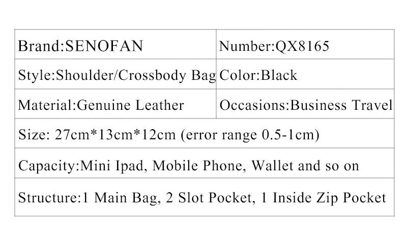SENOFAN 2025 Original Cowhide Genuine Leather Men's Bags Commuting Leisure Shoulder Crossbody Bag Motorcycle Chest Bag Soft