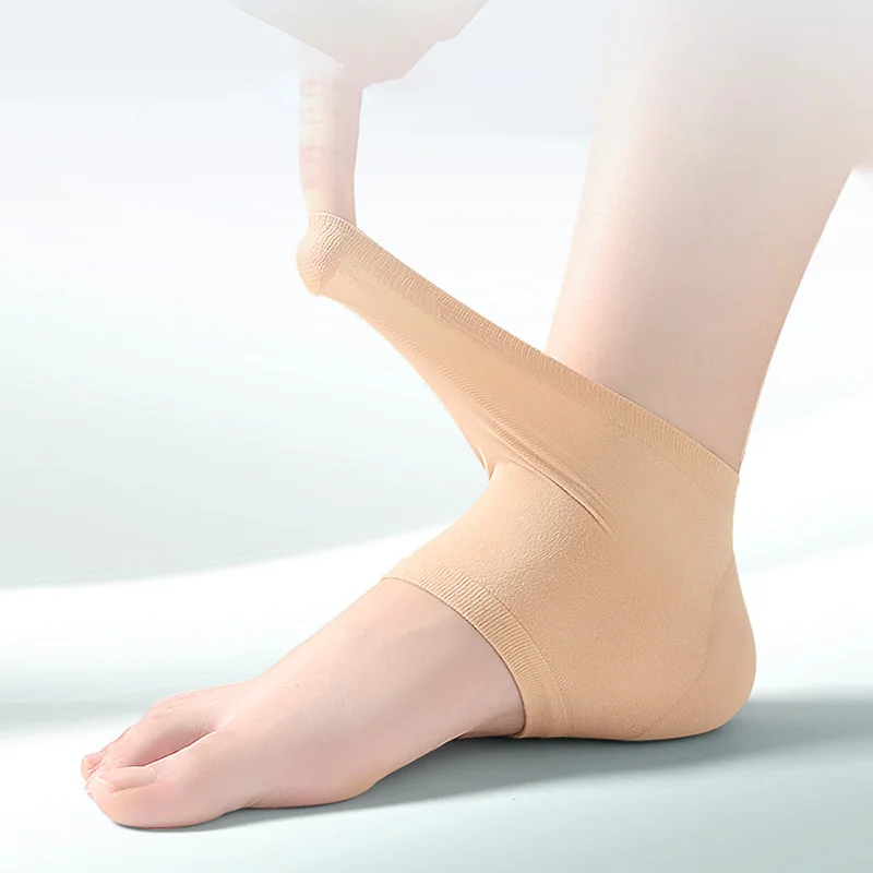 3 Pairs Silicone Gel Moisturizing Socks For Women Men Dry Cracked Heel Treatment, Heels Soften Repair Care Exfoliating
