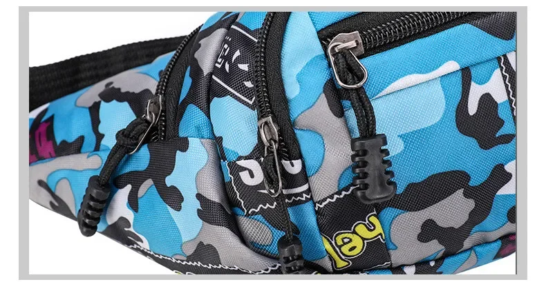 Outdoor Travel Sports Waist Pack Women Shoulder Belt Waist Bag Men Crossbody Pouch Portable Phone Messenger Chest Bag Coin Purse