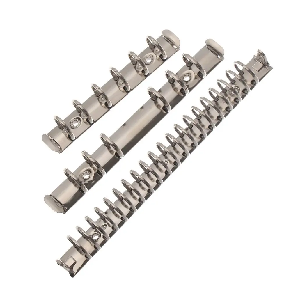 A4/B5/A5/A6/A7 Metal Spiral Rings Binder Clip Loose-leaf File Folder Clip Notebook Accessory Stationery