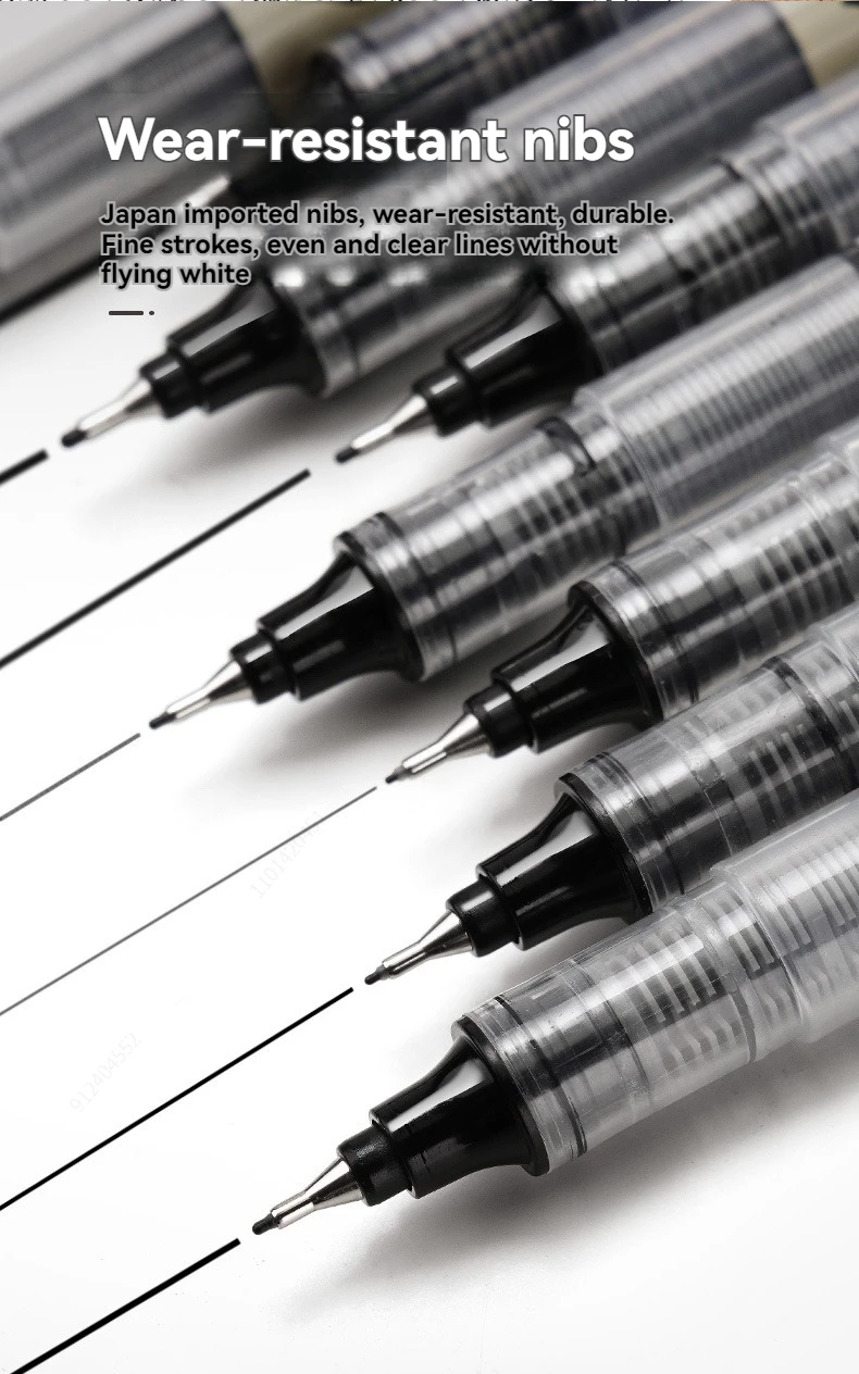 Capacity Quick Dry Waterproof Art Markers Fineliner Brushs Pen Sketch Drawing comics Pigment Line Pens Hand Lettering Supplies