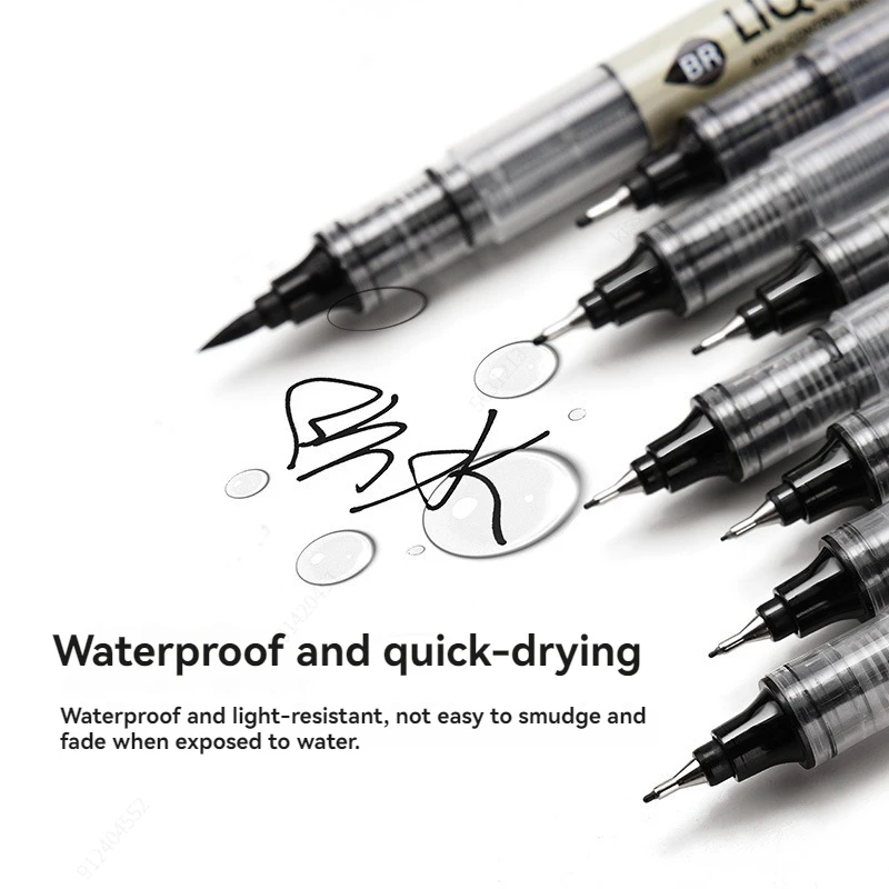 Capacity Quick Dry Waterproof Art Markers Fineliner Brushs Pen Sketch Drawing comics Pigment Line Pens Hand Lettering Supplies