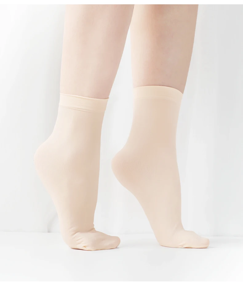 Girls Women Summer Thin Breathable Sport Socks Children Adult Soft Skin Friendly Ballet Dance Short Socks