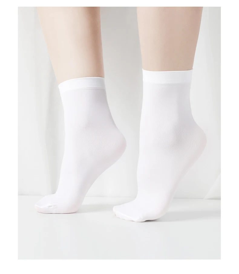 Girls Women Summer Thin Breathable Sport Socks Children Adult Soft Skin Friendly Ballet Dance Short Socks