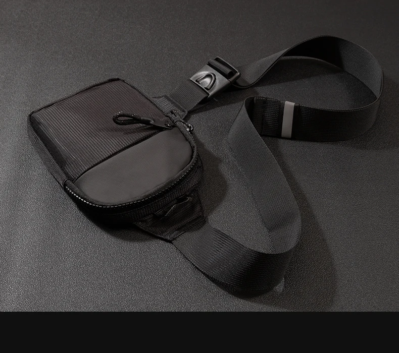 New Sports Chest Bag Men's Ultra-small Mobile Phone Messenger Bag Waist Bag Multi-function Carry-on Bag