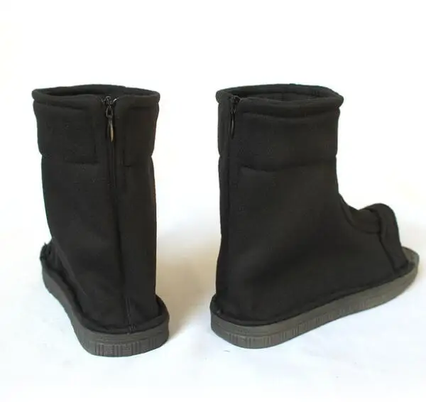 Japan Anime Cosplay Shoes Men Women Black Blue White Cotton Soft Sandals Boots Halloween Costume Christmas Party Shoes Footwear