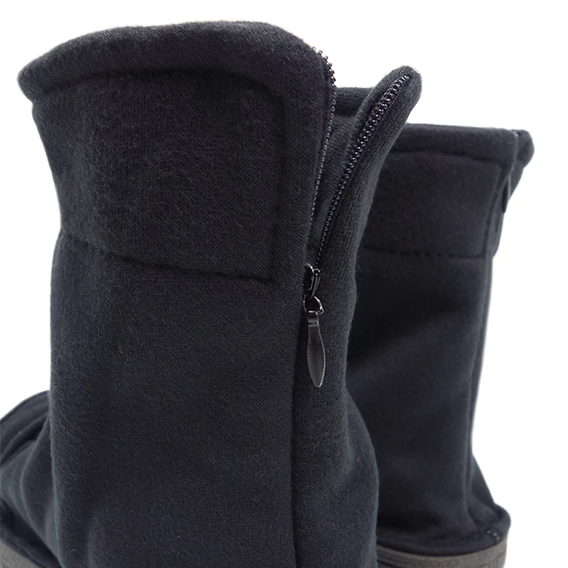Japan Anime Cosplay Shoes Men Women Black Blue White Cotton Soft Sandals Boots Halloween Costume Christmas Party Shoes Footwear