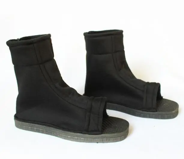 Japan Anime Cosplay Shoes Men Women Black Blue White Cotton Soft Sandals Boots Halloween Costume Christmas Party Shoes Footwear