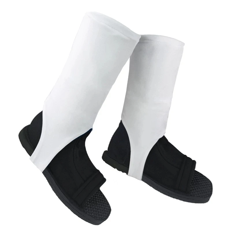 Japan Anime Cosplay Shoes Men Women Black Blue White Cotton Soft Sandals Boots Halloween Costume Christmas Party Shoes Footwear
